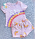 CONJUNTO GAP MENINA KIDS - ARCO- IRIS - LANCAMENTO
