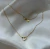 Colar coração mini em Ouro 18k