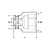 Ponta Bosch Soquete Impacto Curto M4 1/4 X 7mm - comprar online