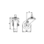 Rodizio Giratorio 3 Pol Borracha 80 Kg Grr 312 Bin On - loja online
