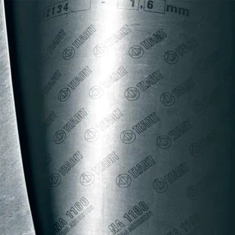 Papelão Hidráulico Teadit Na 1100m 0,8=1/32 Tela Grafitado