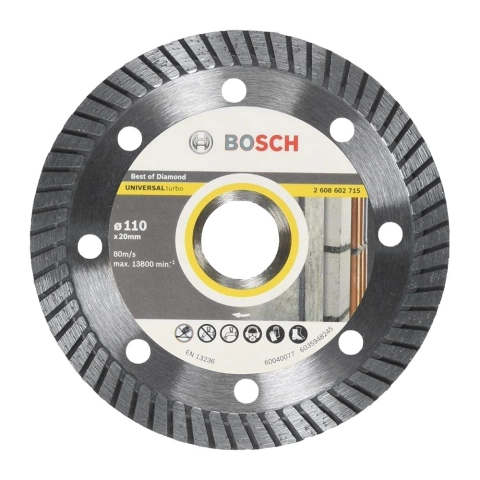 Disco Bosch Diamantado Up Turbo 110 X 20mm