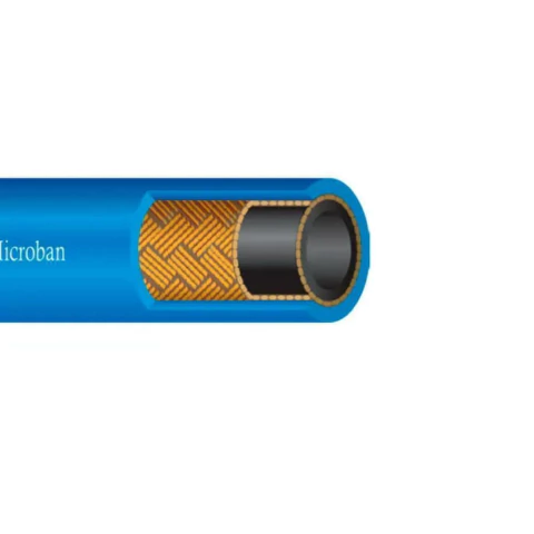 Mangueira Continental Borracha Agua Ar Fortress 600psi Azul 1/2