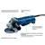Esmerilhadeira Bosch Gws 9125p 5 Polegadas 900w 220v Heavy - comprar online
