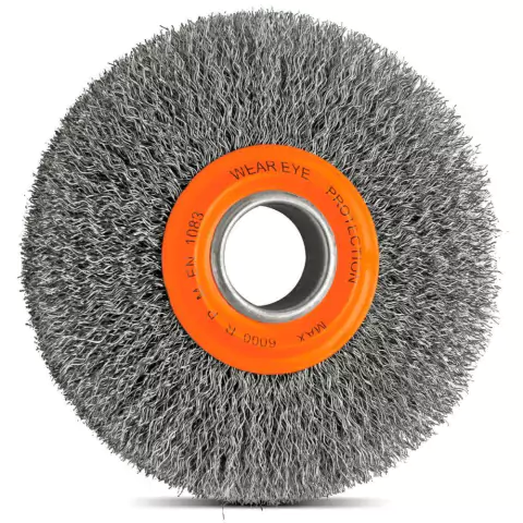 Escova Circular Arame Ondulada 6x1 45000/103