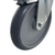 Rodízio Giratório 6 Polegadas Borracha 125 Kg Glron 612 Bp - comprar online