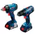 Combo Bosch 18v Gsb + Chave Impacto Gdx 180 li