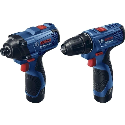 Combo Bosch Gsb120li + Gdr120li Maleta + 2 Baterias