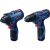 Combo Bosch Gsb120li + Gdr120li Maleta + 2 Baterias
