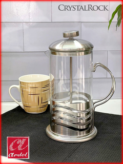 CAFETERA EMBOLO 600ML CRYSTAL ROCK