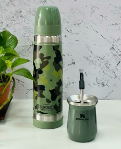 TERMO LUMINOX 1L CAMUFLADO CON PICO MATERO