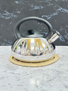 PAVA ACERO INOXIDABLE SILBADORA BOMBE 3L