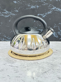 PAVA ACERO INOXIDABLE SILBADORA BOMBE 3L