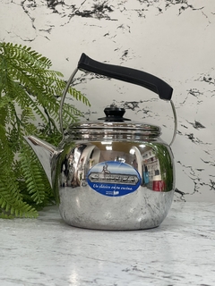 PAVA GAMUZA ACERO INOXIDABLE BRILLANTE 1L
