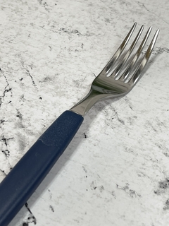 PACK x12 TENEDOR MESA IPANEMA AZUL - BAZAR ARDEL SRL