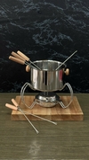 FONDUE ACERO INOXIDABLE PARA 6 PERSONAS