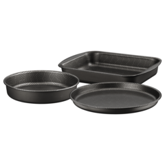 SET 3 PZAS ASADERA 34CM/PIZZERA 30CM/TORTERA 24CM