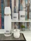 TERMO LUMINOX 1L BLANCO CON PICO MATERO