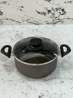 CACEROLA ANTIADHERENTE Nº22 C/ASAS T/VIDRIO PARIS - comprar online