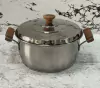 CACEROLA ACERO INOXIDABLE N°24 GAMUZA LE CHEFF
