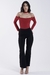 Body Ombro a Ombro com Gargantilha Vermelho Cherry na internet
