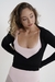 Casaco Transpassado Preto - comprar online
