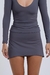 Short Saia Carrie Cinza