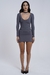 Short Saia Carrie Cinza - comprar online