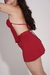 Short Saia Carrie Vermelha - comprar online