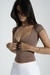Top Samantha Marrom