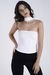 Tube Top com Echarpe Branco - loja online