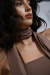 Imagem do Tube Top com Echarpe Marrom