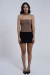 Tube Top com Echarpe Marrom - comprar online