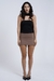 Tube Top com Echarpe Preto - comprar online
