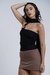 Tube Top com Echarpe Preto na internet