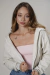 Tube Top com Echarpe Rosa Bebê