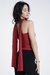 Tube Top com Echarpe Vermelho Cherry - comprar online