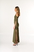 Vestido Longo Assimétrico com Amarração no Braço - comprar online