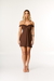 Imagem do Vestido de Detalhe Torcido no Busto com Short