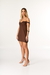 Vestido de Detalhe Torcido no Busto com Short - loja online