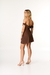 Vestido de Detalhe Torcido no Busto com Short na internet