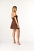 Vestido de Detalhe Torcido no Busto com Short