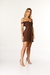Vestido de Detalhe Torcido no Busto com Short - loja online