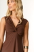 Vestido de Detalhe Torcido no Busto com Short na internet
