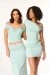 Top ombro a ombro com detalhe torcido no busto - comprar online