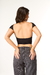 Top Dakota Preto/Cinza