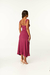 Imagem do Vestido Midi Evasê com Babados