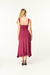 Imagem do Vestido Midi Evasê com Babados