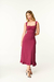 Imagem do Vestido Midi Evasê com Babados
