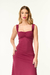 Imagem do Vestido Midi Evasê com Babados